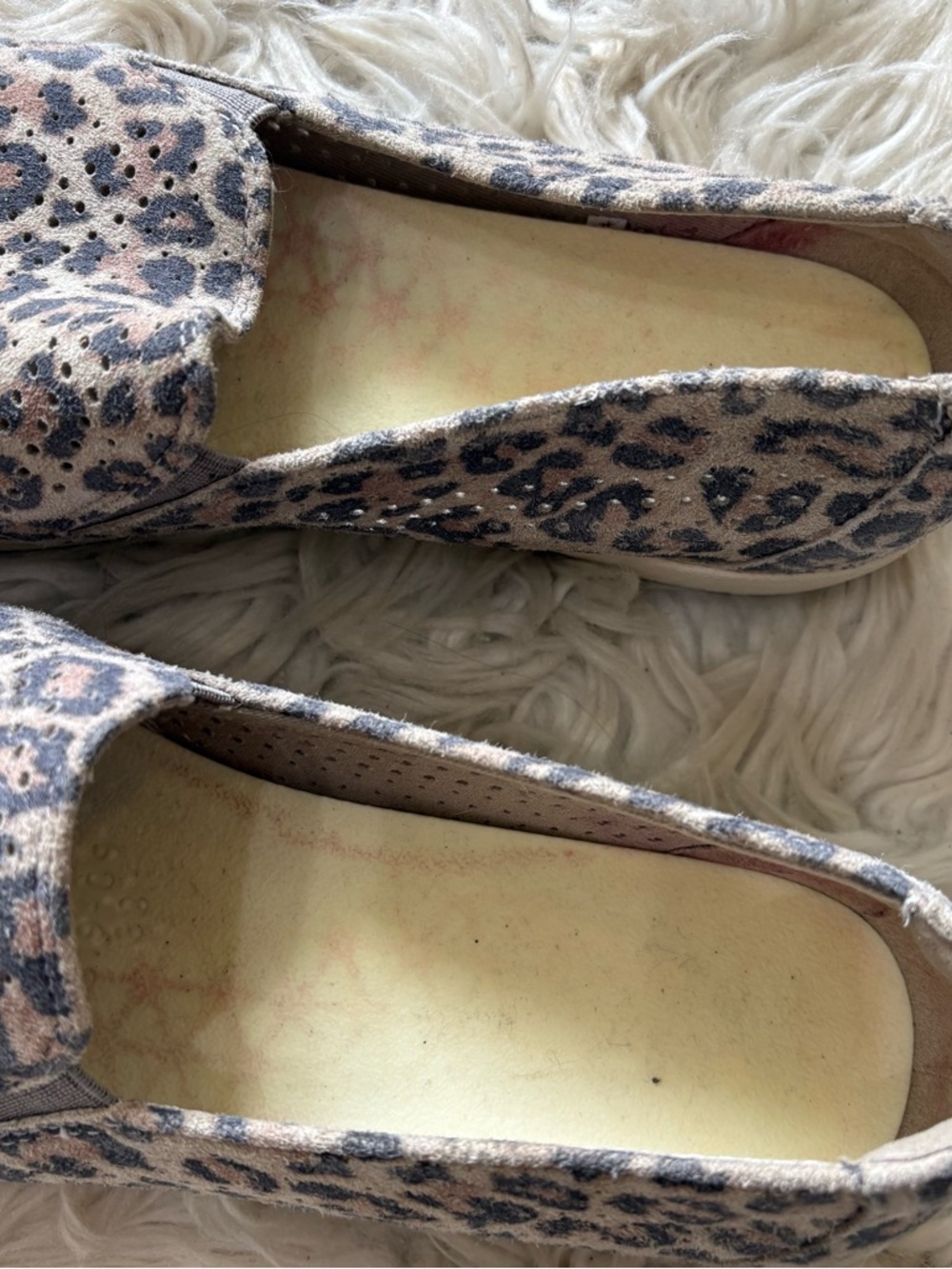 Dansko Odina Leopard Print Slip On Comfort Shoes Women's Size 38 Needs Insoles - Picture 5 of 8